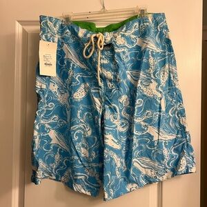 Vintage Lilly Pulitzer Swim Trunks